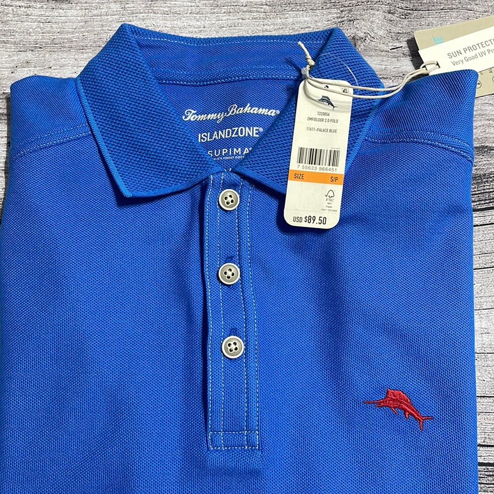 NWT Tommy Bahama The Emfielder 2.0 Polo - Picture 3 of 5